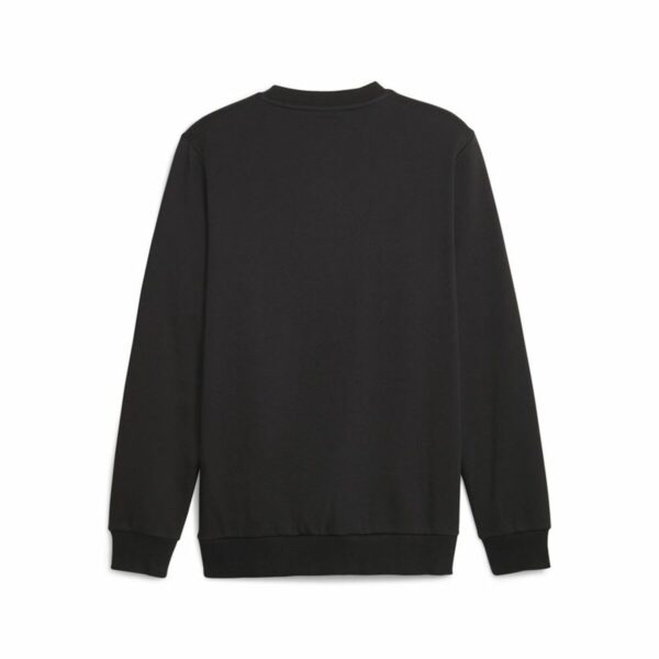 Felpa senza Cappuccio Uomo Puma ESS+ Minimal Gold Cr Nero