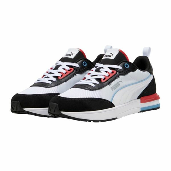 Scarpe da Tennis Casual Puma R22 Azzurro Bianco