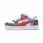Scarpe da Tennis Casual Bambino Puma Caven 2.0 Block Cool Bianco Grigio