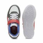 Scarpe da Tennis Casual Bambino Puma Caven 2.0 Block Cool Bianco Grigio