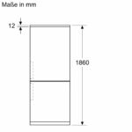 Mini frigo Siemens AG KG36NXIDF Acciaio