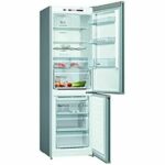 Frigorifero combinato BOSCH KGN36VIDA   186 Acciaio 357 L