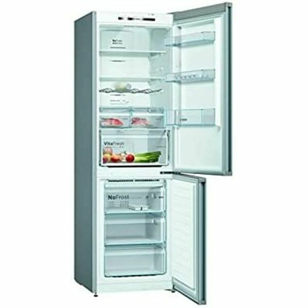 Frigorifero combinato BOSCH KGN36VIDA   186 Acciaio 357 L