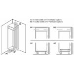 Frigo BOSCH KIN96VFD0   194 Bianco