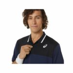Polo a Maniche Corte Uomo Asics Court Blu Marino