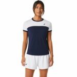 Maglia Sportiva a Maniche Corte Asics Court Blu Marino Tennis
