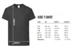 Maglia a Maniche Corte per Bambini Super Mario Bowser Text Rosso