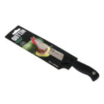 Coltello da Cucina Quttin Dynamic Nero Argentato 11 cm (24 Unità)