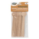 Set di Cucchiai Algon Legno 15,2 cm 24 Pezzi (18 Unità)