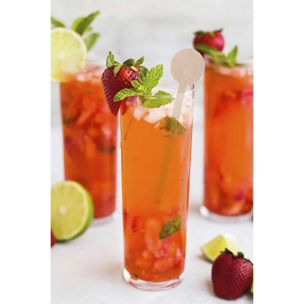 Set di Cucchiai Algon Legno 15,2 cm 24 Pezzi (18 Unità)