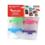 Set di scatole porta pranzo Privilege 65 ml Mini 4 Pezzi (24 Unità)