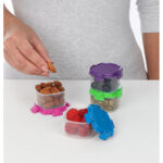Set di scatole porta pranzo Privilege 65 ml Mini 4 Pezzi (24 Unità)