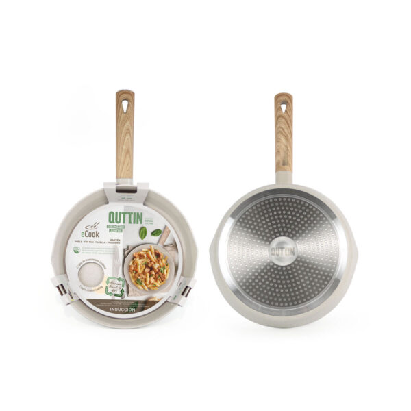 Padella Quttin ECOOK Bianco (6 Unità)