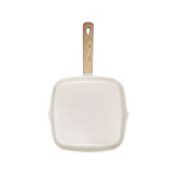 Padella griglia Quttin ECOOK Bianco