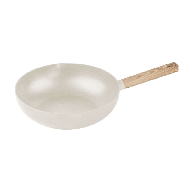 Padella Wok Quttin ECOOK Bianco 28 x 8 cm 2,8 mm (6 Unità)