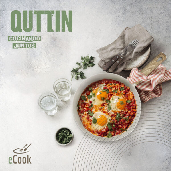 Padella Wok Quttin ECOOK Bianco 28 x 8 cm 2,8 mm (6 Unità)