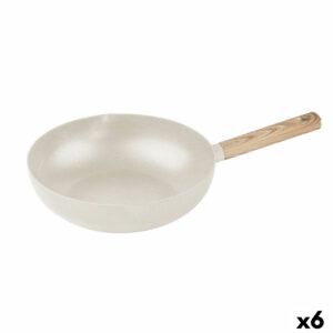 Padella Wok Quttin ECOOK Bianco 28 x 8 cm 2,8 mm (6 Unità)