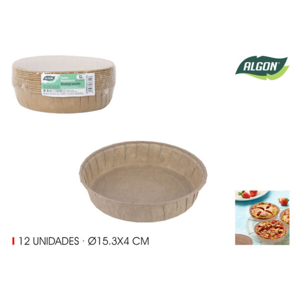 Set di Stampi da Pasticceria Algon Carta 15,3 x 4 cm (24 Unità)