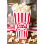Recipiente per servire i pop corn Algon 9,5 x 19,3 cm (24 Unità)