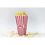 Recipiente per servire i pop corn Algon 9,5 x 19,3 cm (24 Unità)