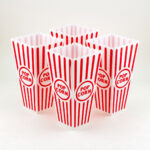 Recipiente per servire i pop corn Algon 9,5 x 19,3 cm (24 Unità)