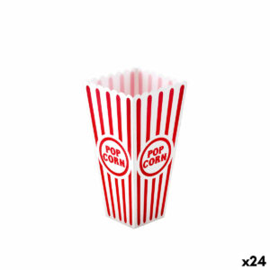 Recipiente per servire i pop corn Algon 9,5 x 19,3 cm (24 Unità)