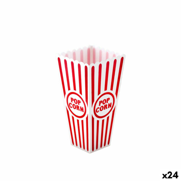 Recipiente per servire i pop corn Algon 9,5 x 19,3 cm (24 Unità)
