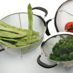 Scolapasta Quttin Acciaio 22,5 x 7,5 cm (12 Unità)