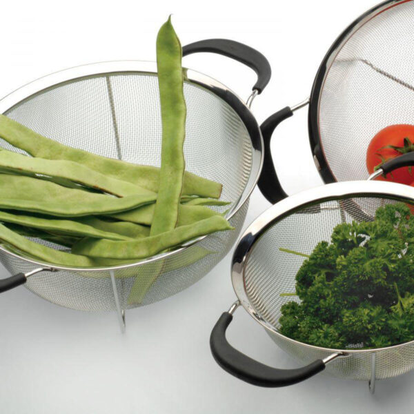 Scolapasta Quttin Acciaio 22,5 x 7,5 cm (12 Unità)