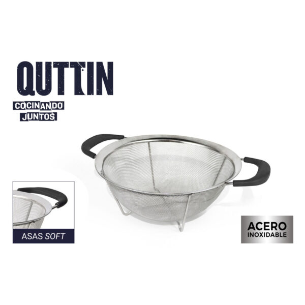 Scolapasta Quttin Acciaio 22,5 x 7,5 cm (12 Unità)