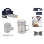 Barattolo per spezie Quttin Acciaio (24 Unità)