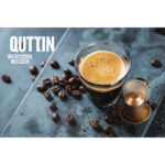 Contenitore per Sistemare le Capsule di Caffè Quttin Bambù 35 x 18 x 4 cm 40 Capsule di caffè (6 Unità)