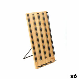 Contenitore per Sistemare le Capsule di Caffè Quttin Bambù 35 x 18 x 4 cm 40 Capsule di caffè (6 Unità)