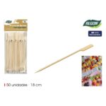 Stuzzicadenti in Bambù Algon Bambù 50 Pezzi (24 Unità)