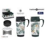 Tazza Thermos con Coperchio ThermoSport 400 ml 0,4 l (12 Unità)