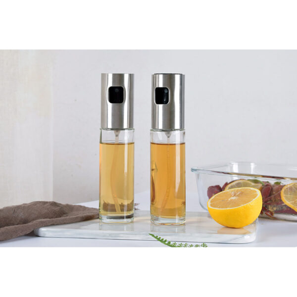 Oliera La Mediterránea Luxe Trasparente Argentato Vetro 100 ml (24 Unità)