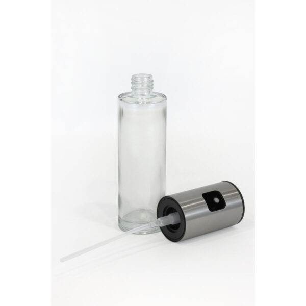 Oliera La Mediterránea Luxe Trasparente Argentato Vetro 100 ml (24 Unità)