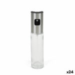 Oliera La Mediterránea Luxe Trasparente Argentato Vetro 100 ml (24 Unità)