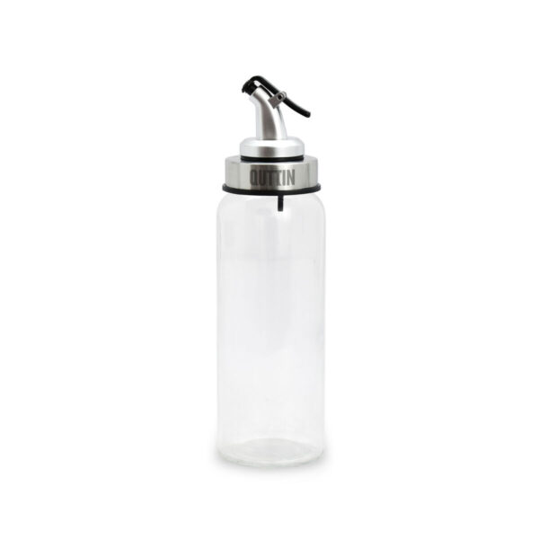 Oliera Quttin Trasparente Argentato Vetro 5,5 x 5,5 x 20,5 cm (12 Unità)