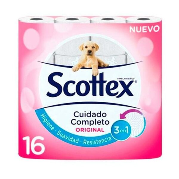Carta Igienica Scottex Original Bianco 16 Pezzi (6 Unità)