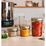 Vaso Le Parfait Wiss Trasparente Dorato 500 ml Ermetico (6 Unità)