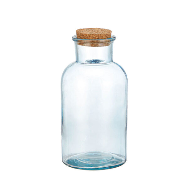 Bottiglia di Vetro La Mediterránea Sughero Vetro 500 ml (16 Unità)
