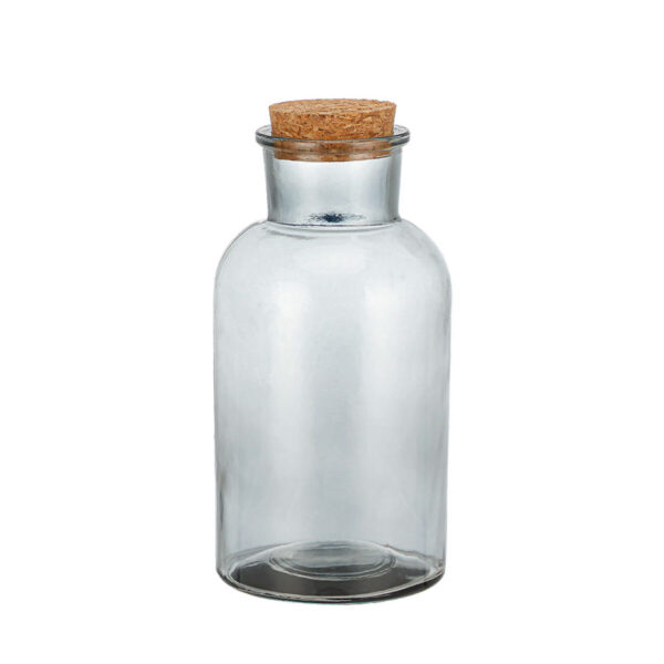 Bottiglia di Vetro La Mediterránea Sughero Vetro 1 L (12 Unità)