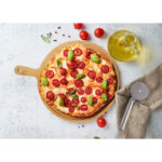 Tagliere Quttin Marrone 33 x 43 x 1 cm Pizza (12 Unità)
