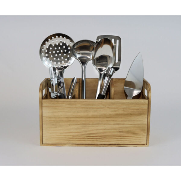 Contenitore per Utensili da Cucina My Bar Legno 30 x 11,2 x 17 cm (6 Unità)