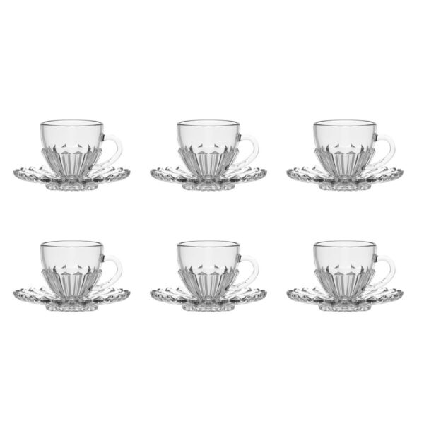 Set di Tazze da Caffè La Mediterránea Elianor 100 ml 6 Pezzi (4 Unità)