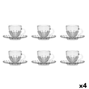 Set di Tazze da Caffè La Mediterránea Elianor 100 ml 6 Pezzi (4 Unità)