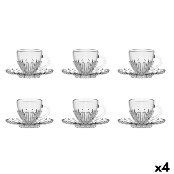 Set di Tazze da Caffè La Mediterránea Elianor 100 ml 6 Pezzi (4 Unità)