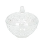 Barattolo di Vetro Inde Nefertiti Trasparente (18 Unità)