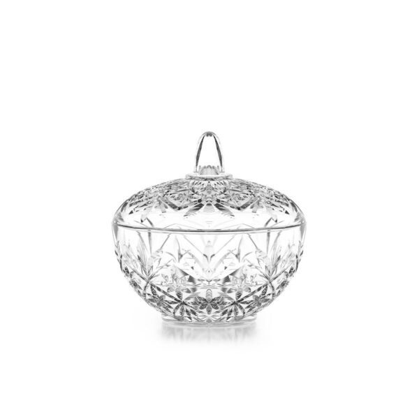 Barattolo di Vetro Inde Nefertiti Trasparente (18 Unità)